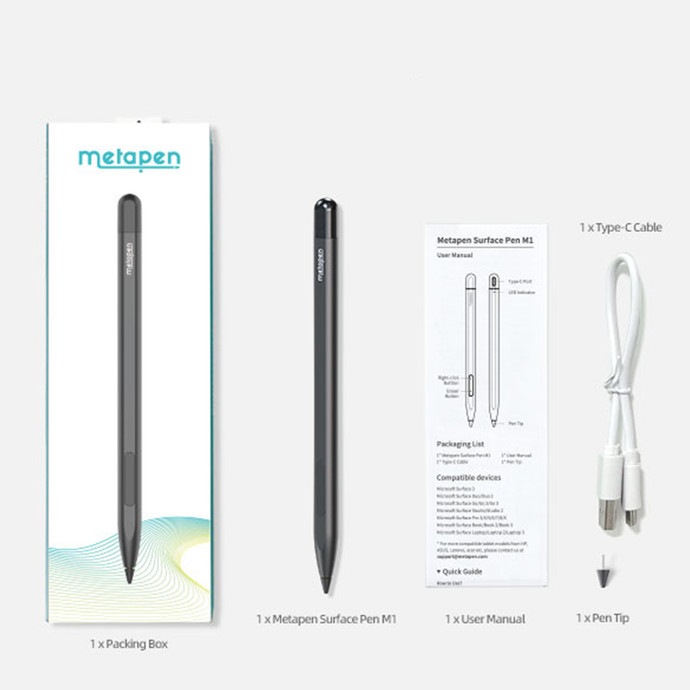 Metapen M1 Stylus Pen for Microsoft Surface – metapen